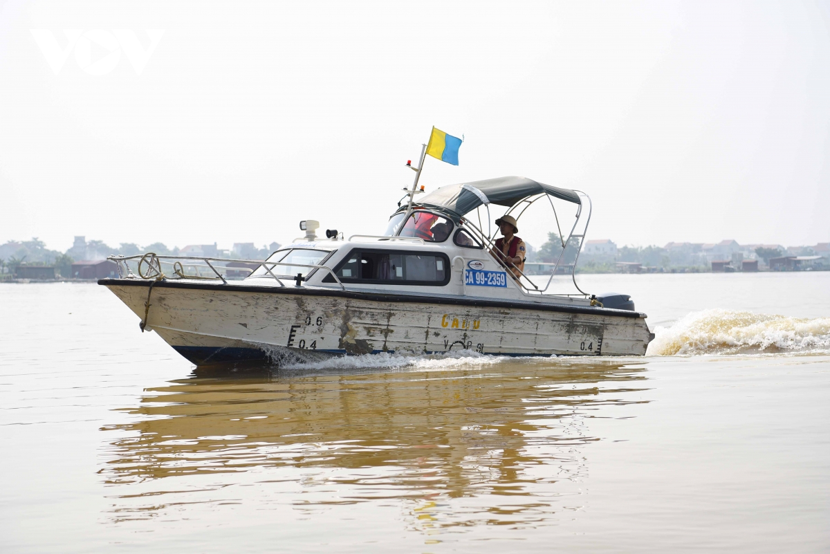 CSGT đường thủy Bắc Ninh tăng cường tuần tra, đảm bảo an toàn mùa mưa bão